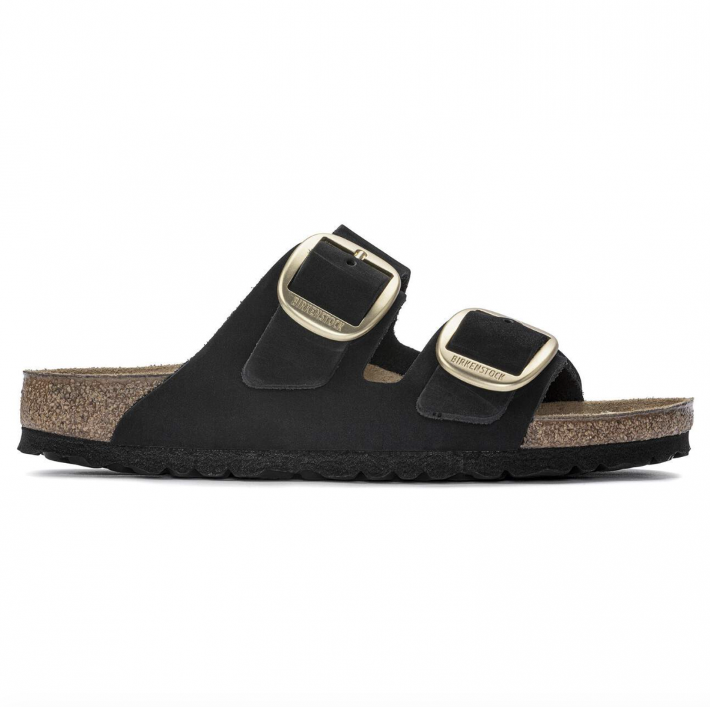 Birkenstock Arizona Big Buckle Nubuck Leather Sandal